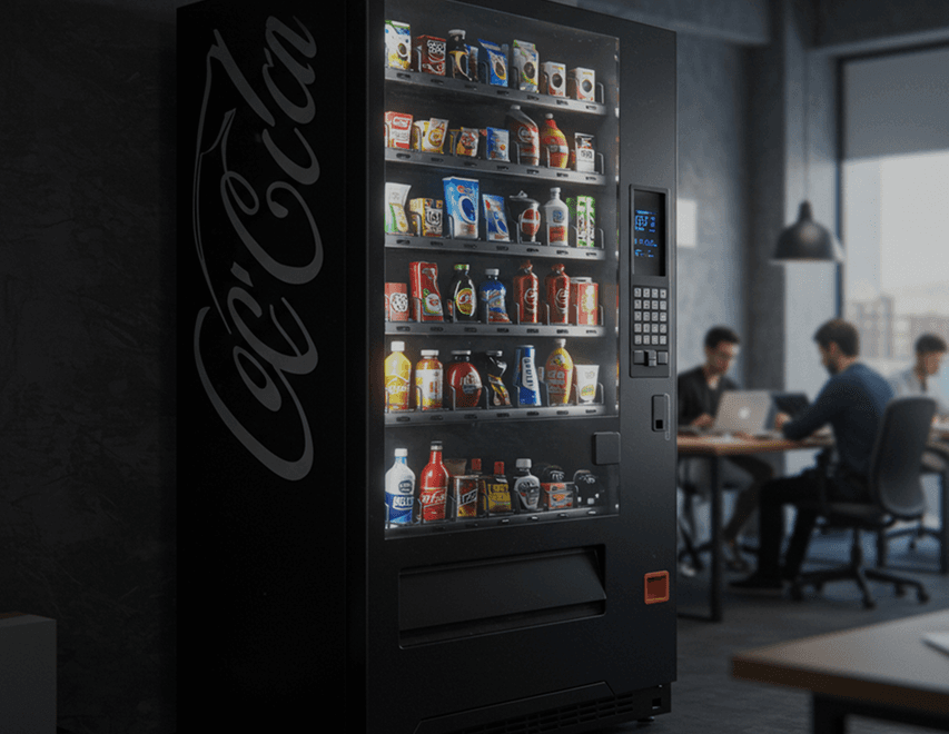 Co-working space vending machine